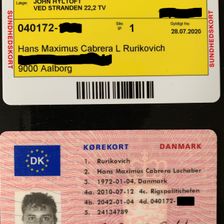Driving Licence and Health Card